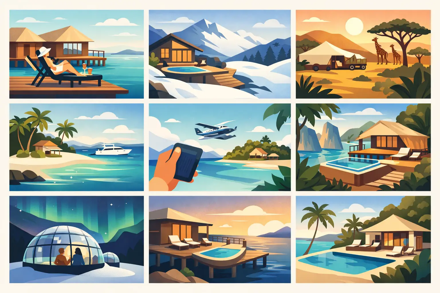 8 melhores destinos remotos de luxo