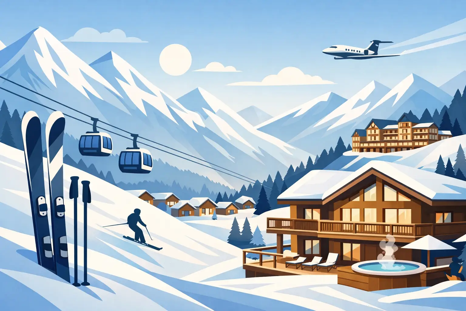 Ski de luxo na Europa: onde vale investir
