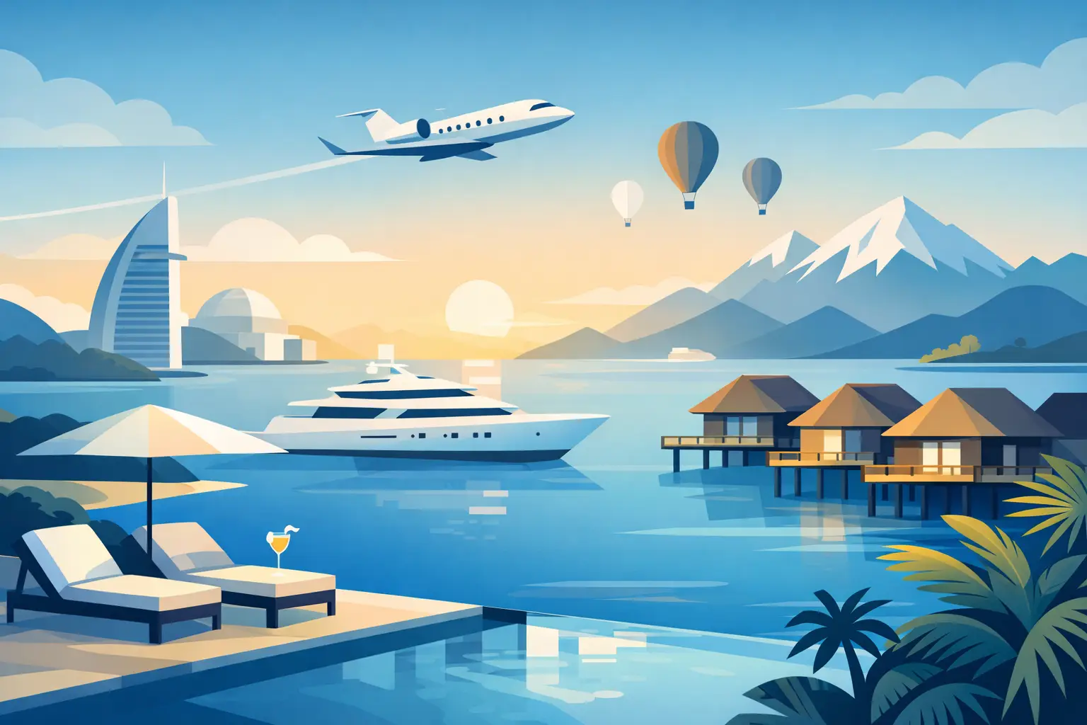 Tendências em viagens de luxo para 2026