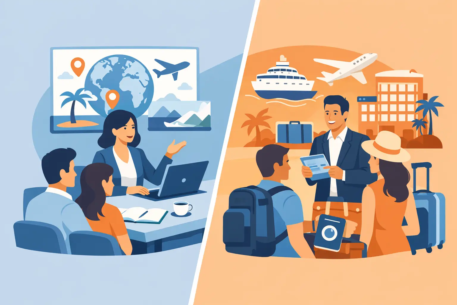 Consultoria de viagem ou operadora, qual escolher?