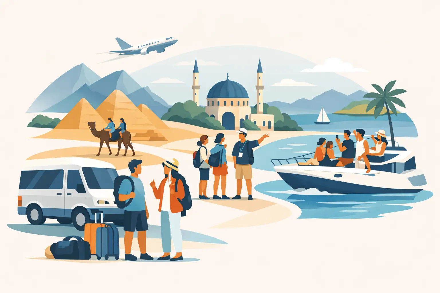 Melhores viagens para grupos privados