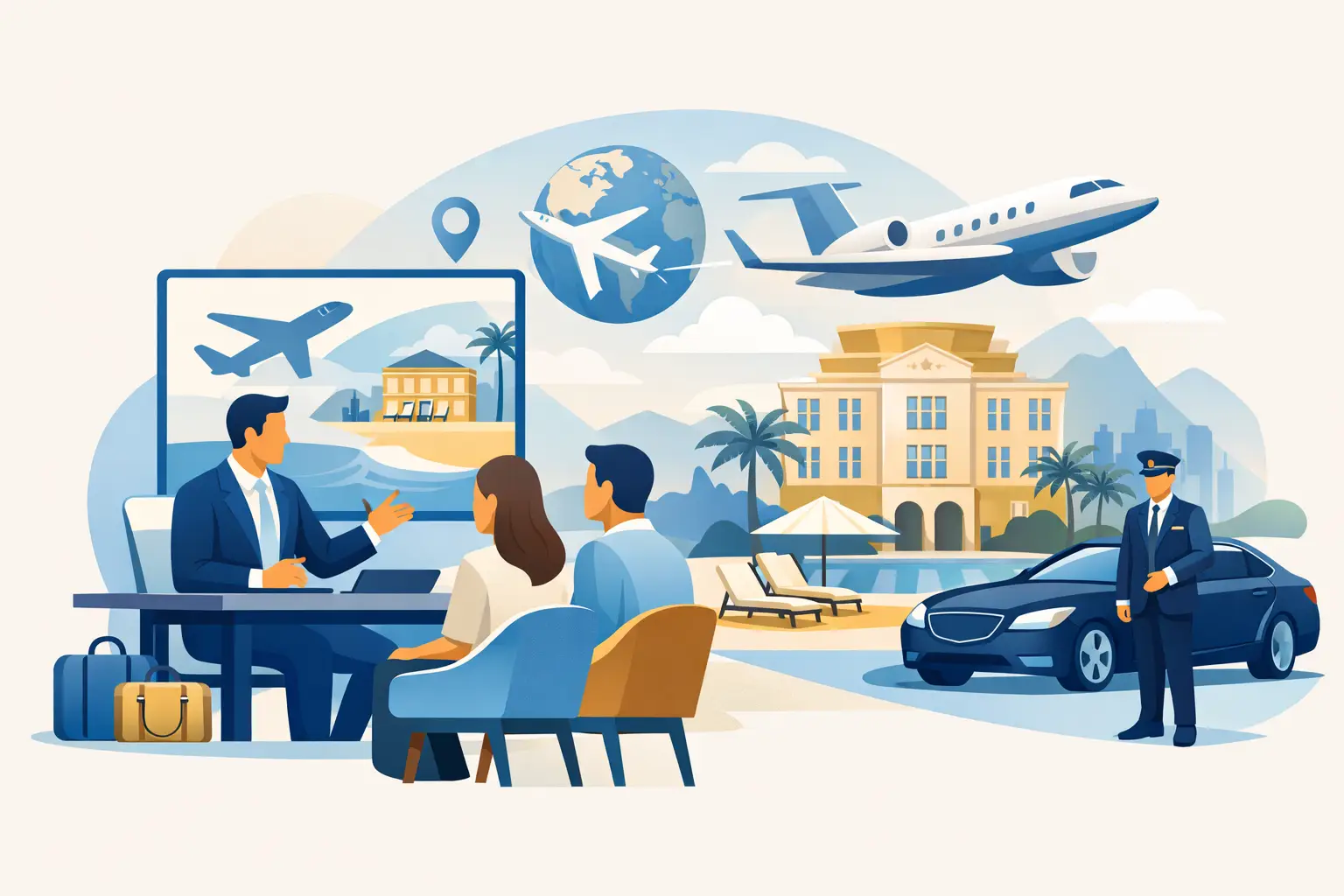 Como funciona a consultoria de viagem premium
