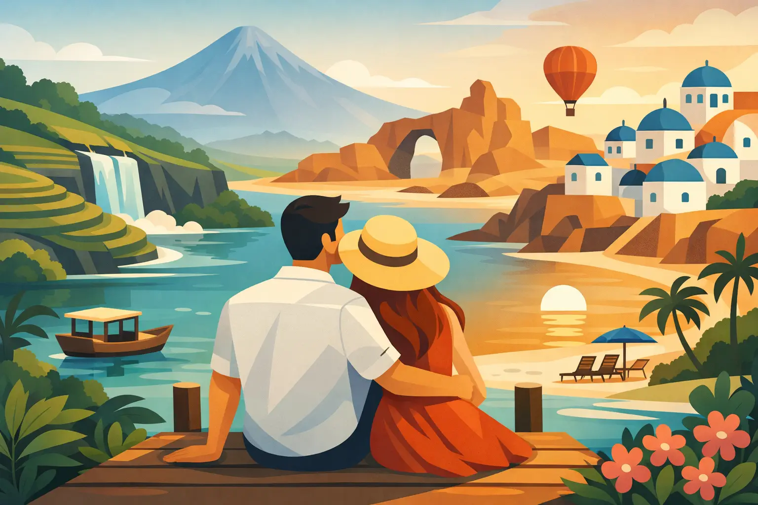 Melhores viagens românticas fora do óbvio