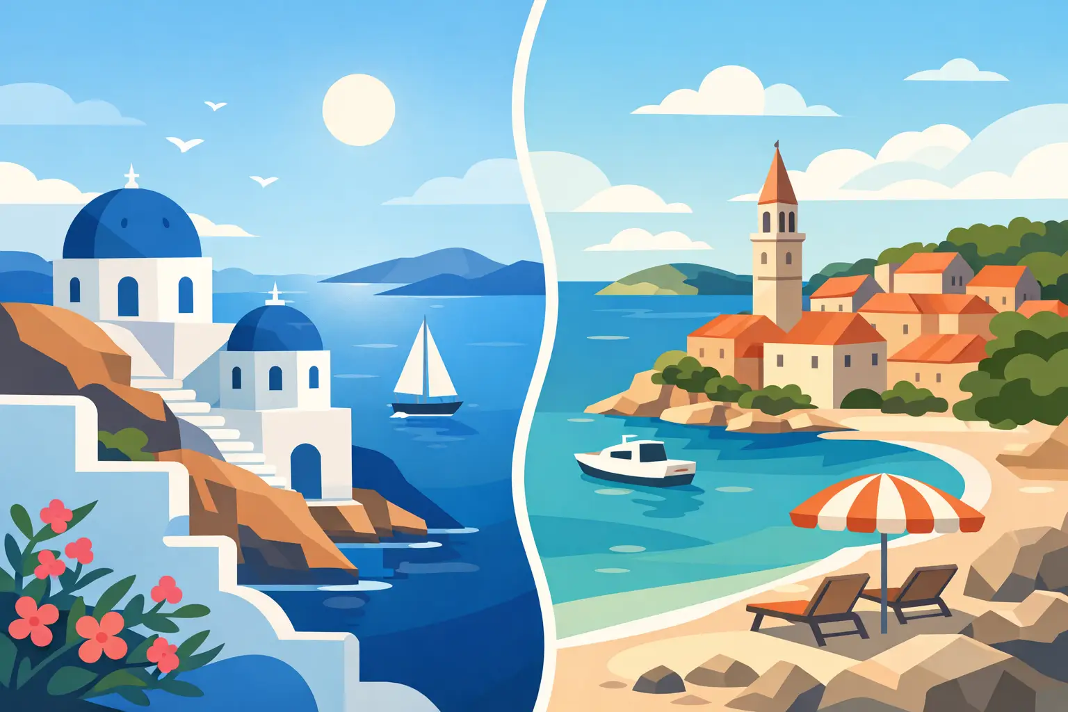 Ilhas gregas ou Croácia: qual combina com você?