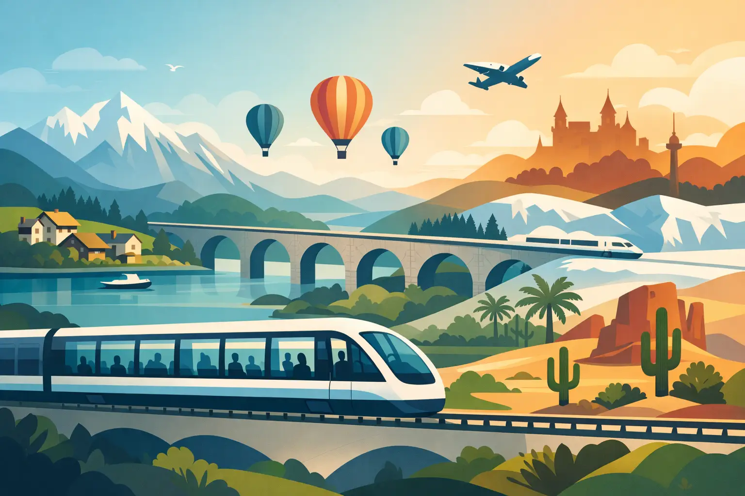 Os 10 melhores roteiros de trem panorâmico